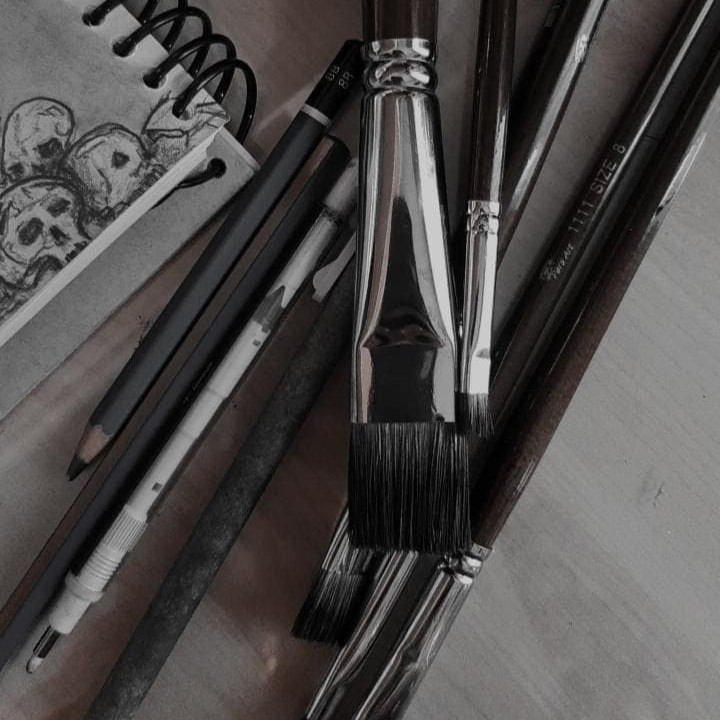 سیاه قلم و زغال و مرکب